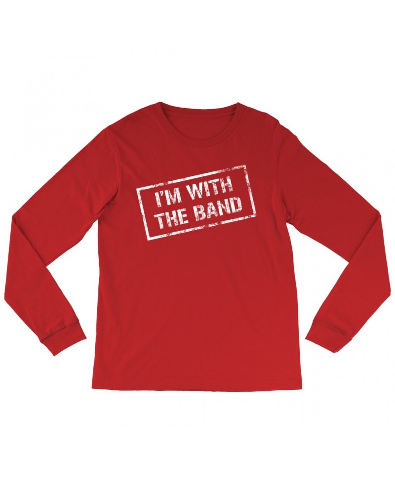 Music Life Long Sleeve Shirt | I'm With The Band Shirt $2.29 Shirts