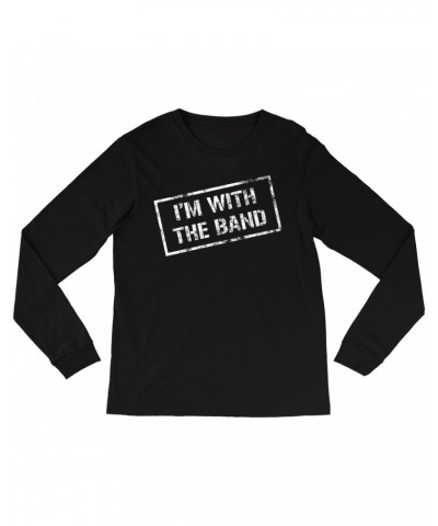 Music Life Long Sleeve Shirt | I'm With The Band Shirt $2.29 Shirts