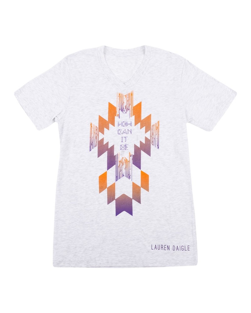 Lauren Daigle How Can It Be Aztec T-Shirt $4.94 Shirts