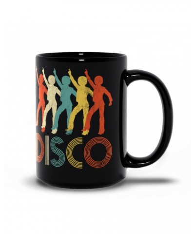 Music Life Mug | Colorful Disco Design Distressed Mug $4.02 Drinkware