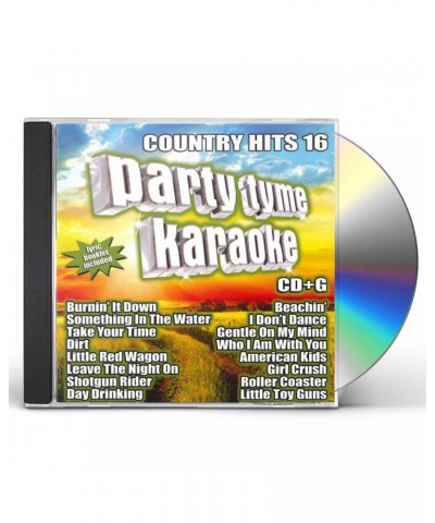 Party Tyme Karaoke COUNTRY HITS 16 (CD+G) CD $10.35 CD