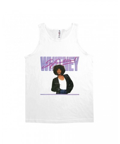 Whitney Houston Unisex Tank Top | So Emotional Album Cover Design Distressed Shirt $9.06 Shirts