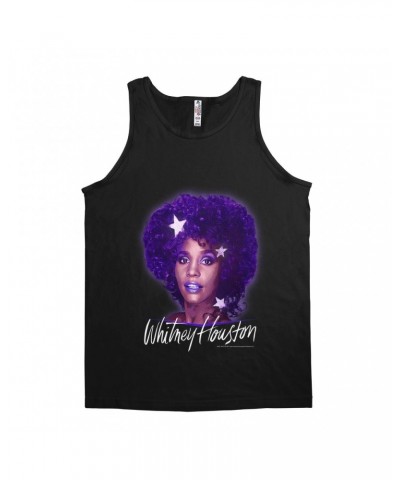 Whitney Houston Unisex Tank Top | Whitney Album Photo Purple Design Shirt $5.95 Shirts