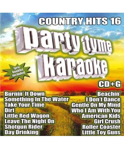 Party Tyme Karaoke COUNTRY HITS 16 (CD+G) CD $10.35 CD