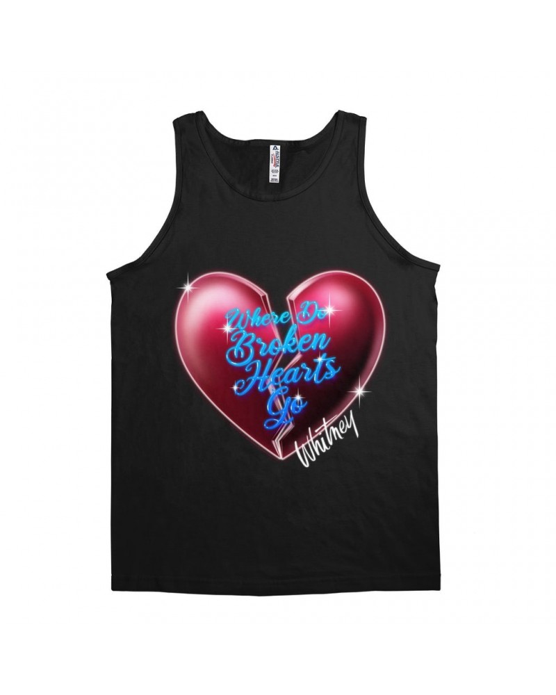 Whitney Houston Unisex Tank Top | Where Do Broken Hearts Go Shirt $11.68 Shirts