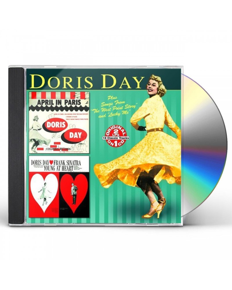 Doris Day YOUNG AT HEART: APRIL IN PARIS CD $3.04 CD